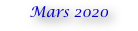 Mars 2020